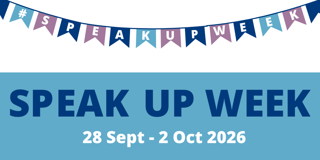 Speak Up Week banner
